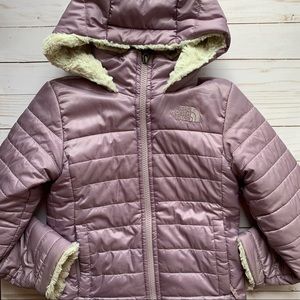 Girls North Face Mossbud Swirl Parka